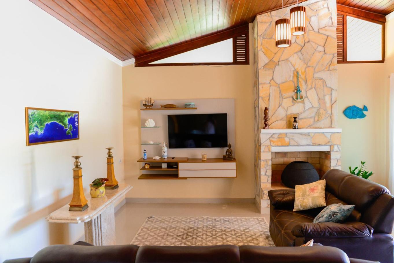 Casa Com Wifi, Piscina E Churrasq A 400m Do Mar * Ubatuba